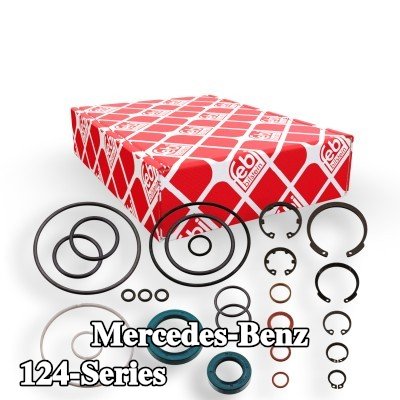 FEBI BILSTEIN مجموعة حشيات، ترس التوجيه — Mercedes-Benz 124-Series