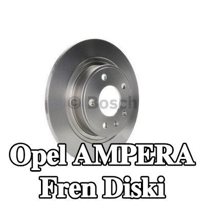 BOSCH Fren diski Dış Çap: 292mm, düz, Yağlanmış, cıvata/vida ile — 2012 Opel Ampera