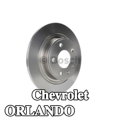 BOSCH القطر الخارجي لقرص المكابح: 292mm, صلب, مشحم, مع مسامير/براغي — Chevrolet Orlando