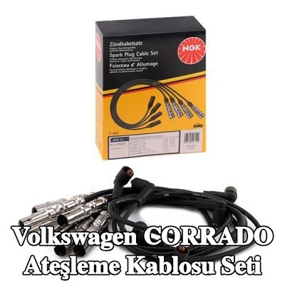 NGK Ateşleme kablo seti siyah — Volkswagen Corrado