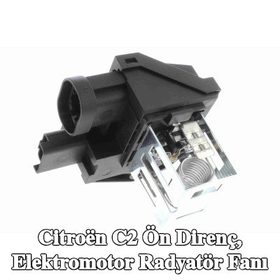 VEMO Ön direnç, elektromotor radyatör fanı Orijinal VEMO Kalitesi — Citroën C2