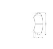 BOSCH Fren balatası seti 15, 9mm — Nissan Patrol (10)
