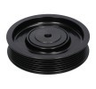 FEBI BILSTEIN Saptırma / kılavuz kasnağı, V-ribbed belt Outer Diameter: 120mm — Toyota Corolla (1)