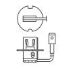 BOSCH Uzun far ampulü H3, 55W, 12V — Lexus Sc (8)