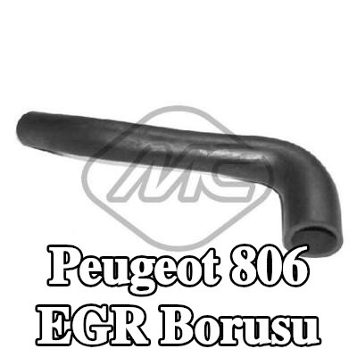 Metalcaucho EGR borusu — Peugeot 806