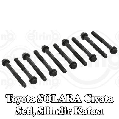 ELRING Cıvata Kiti, silindir kafası M10x1, 25x95 — 2000 Toyota Solara