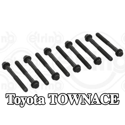 ELRING مجموعة البراغي, رأس الأسطوانة M10x1, 25x95 — Toyota Townace