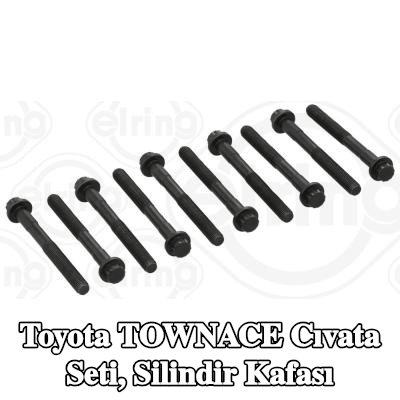 ELRING Cıvata Kiti, silindir kafası M10x1, 25x95 — Toyota Townace