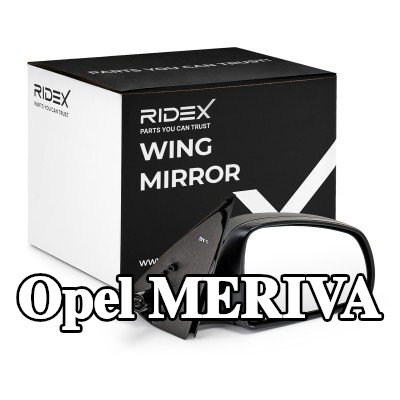 RIDEX مرآة جانبية يمنى, ميكانيكي — 2003 Opel Meriva