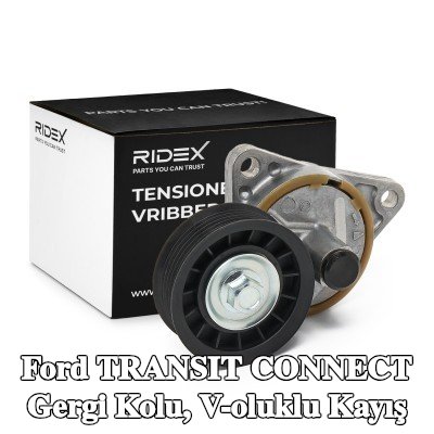 RIDEX Gergi Kolu, V-oluklu kayış — 2012 Ford Transit Connect