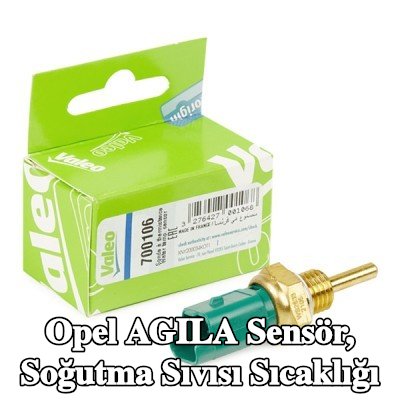 VALEO Sensör, conta halkalı soğutma suyu sıcaklığı — 2008 Opel Agila