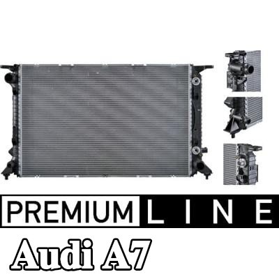 MAHLE مبرد المحرك — 2012 Audi A7