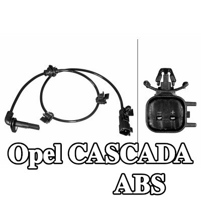 HELLA مستشعر ABS الأيسر, يمين, المحور الخلفي, مع مشبك — Opel Cascada