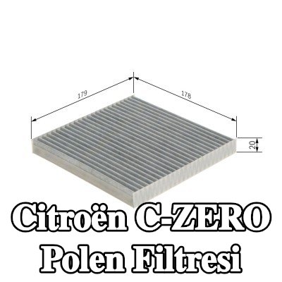 BOSCH Polen filtresi Aktif Karbon Filtresi — Citroën C-zero