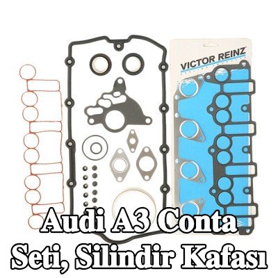 REINZ Conta seti, valf gövdesi contalı silindir kafası, silindir kafası contası olmadan — 2012 Audi A3