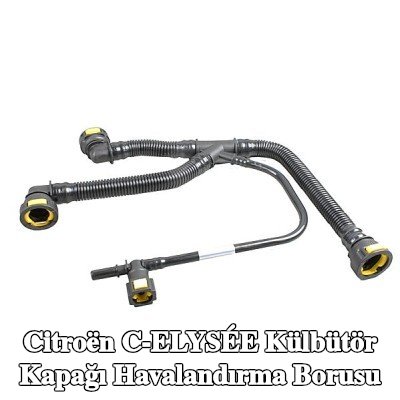 METZGER Silindir kafası kapağından emme borusuna giden külbütör kapağı havalandırma borusu — Citroën C-elysée