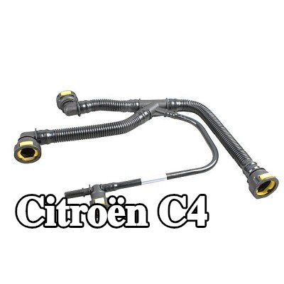 METZGER أنبوب تنفيس غطاء الكرسي الهزاز من غطاء رأس الأسطوانة إلى أنبوب الشفط — Citroën C4