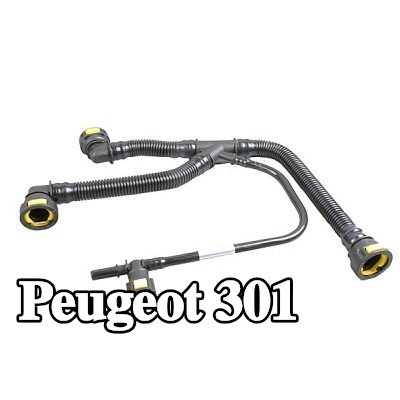 METZGER أنبوب تنفيس غطاء الكرسي الهزاز من غطاء رأس الأسطوانة إلى أنبوب الشفط — Peugeot 301