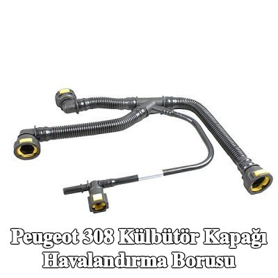METZGER Silindir kafası kapağından emme borusuna giden külbütör kapağı havalandırma borusu — Peugeot 308