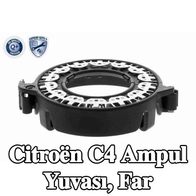 VEMO Ampul yuvası, far — Citroën C4