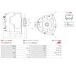 AS-PL Alternatör 100A — Chevrolet Corsica (5)