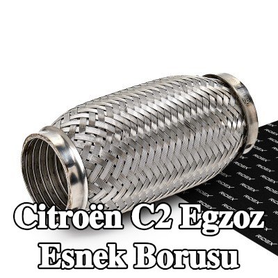 RIDEX Egzoz esnek borusu — Citroën C2