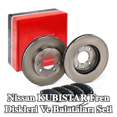 MAPCO Fren diskleri ve balataları seti Ön Aks, Havalandırmalı — Nissan Kubistar