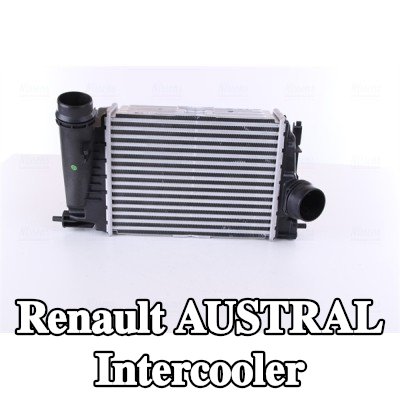 NISSENS المبرد البيني مع قارنات سريعة, موصل أيسر, زاوي, الموصل الأيمن, زاوي — Renault Austral