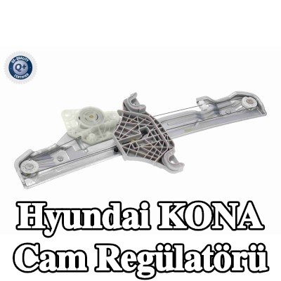 ACKOJA Cam regülatörü Sağ Ön, Elektrikli, elektrik motoru olmadan — Hyundai Kona