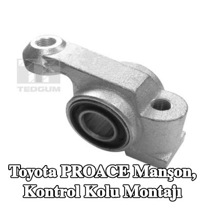 TEDGUM Manşon, kontrol kolu montajı — Toyota Proace
