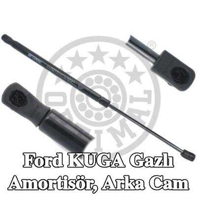 OPTIMAL Gazlı amortisör, arka cam — Ford Kuga