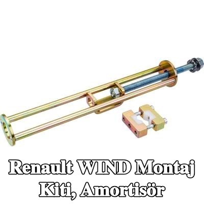 VIGOR Montaj Kiti, amortisör Altıgen T saplı tornavida — Renault Wind