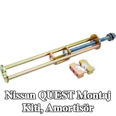 VIGOR Montaj Kiti, amortisör Altıgen T saplı tornavida — Nissan Quest