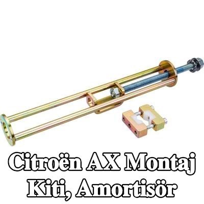 VIGOR Montaj Kiti, amortisör Altıgen T saplı tornavida — Citroën Ax