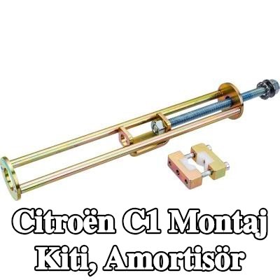 VIGOR Montaj Kiti, amortisör Altıgen T saplı tornavida — Citroën C1