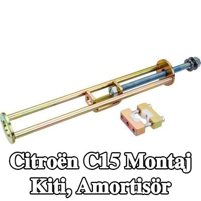 VIGOR Montaj Kiti, amortisör Altıgen T saplı tornavida — Citroën C15