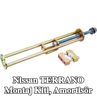 VIGOR Montaj Kiti, amortisör Altıgen T saplı tornavida — Nissan Terrano