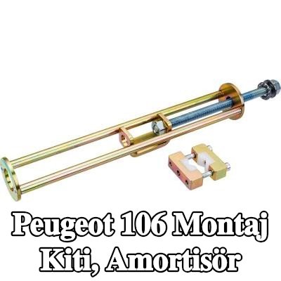 VIGOR Montaj Kiti, amortisör Altıgen T saplı tornavida — Peugeot 106