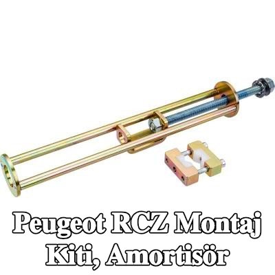 VIGOR Montaj Kiti, amortisör Altıgen T saplı tornavida — Peugeot Rcz