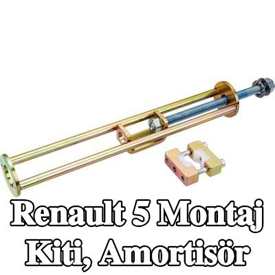 VIGOR Montaj Kiti, amortisör Altıgen T saplı tornavida — Renault 5
