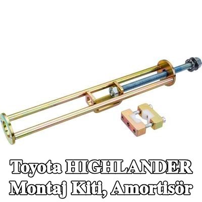 VIGOR Montaj Kiti, amortisör Altıgen T saplı tornavida — Toyota Highlander