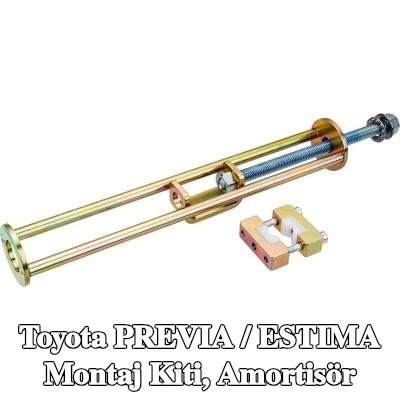 VIGOR Montaj Kiti, amortisör Altıgen T saplı tornavida — Toyota Previa / Estima