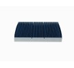 BOSCH Polen filtresi Aktif Karbon Filtresi, Particle Separation Rate >98% for 2.5µm (fine matter), anti-alerjik etkiye sahip, antibakteriyel etkiye sahip, antiviral etkili, mantar önleyici etkili — Volkswagen Bora (3)