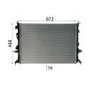 MAHLE Motor radyatörü — Ford Focus (10)