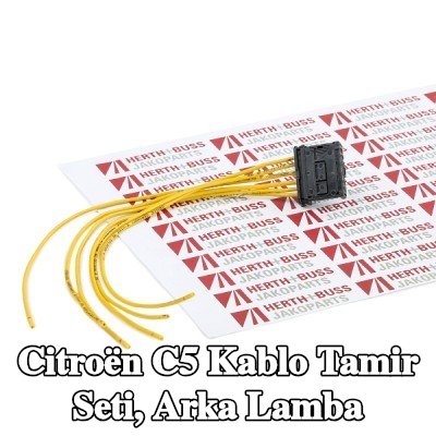 HERTH+BUSS ELPARTS Kablo Tamir Seti, arka lamba — Citroën C5