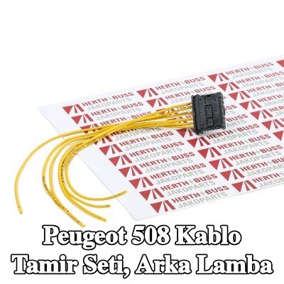HERTH+BUSS ELPARTS Kablo Tamir Seti, arka lamba — Peugeot 508