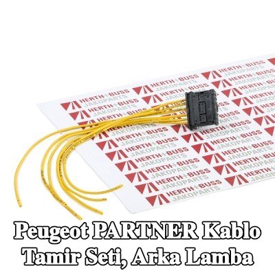 HERTH+BUSS ELPARTS Kablo Tamir Seti, arka lamba — Peugeot Partner