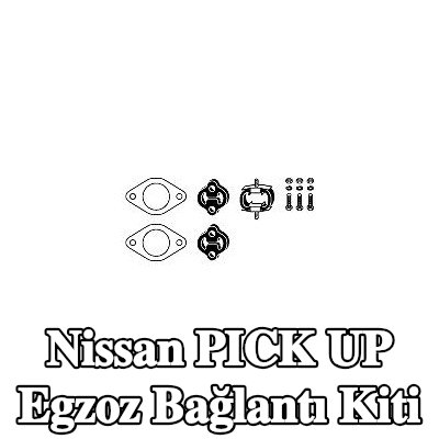 HJS Egzoz bağlantı kiti — 1990 Nissan Pick Up