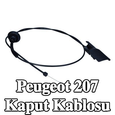 CITROEN/PEUGEOT Kaput kablosu — Peugeot 207