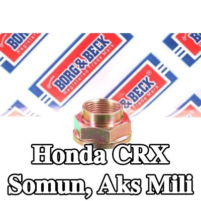 BORG & BECK Somun, aks mili — Honda Crx